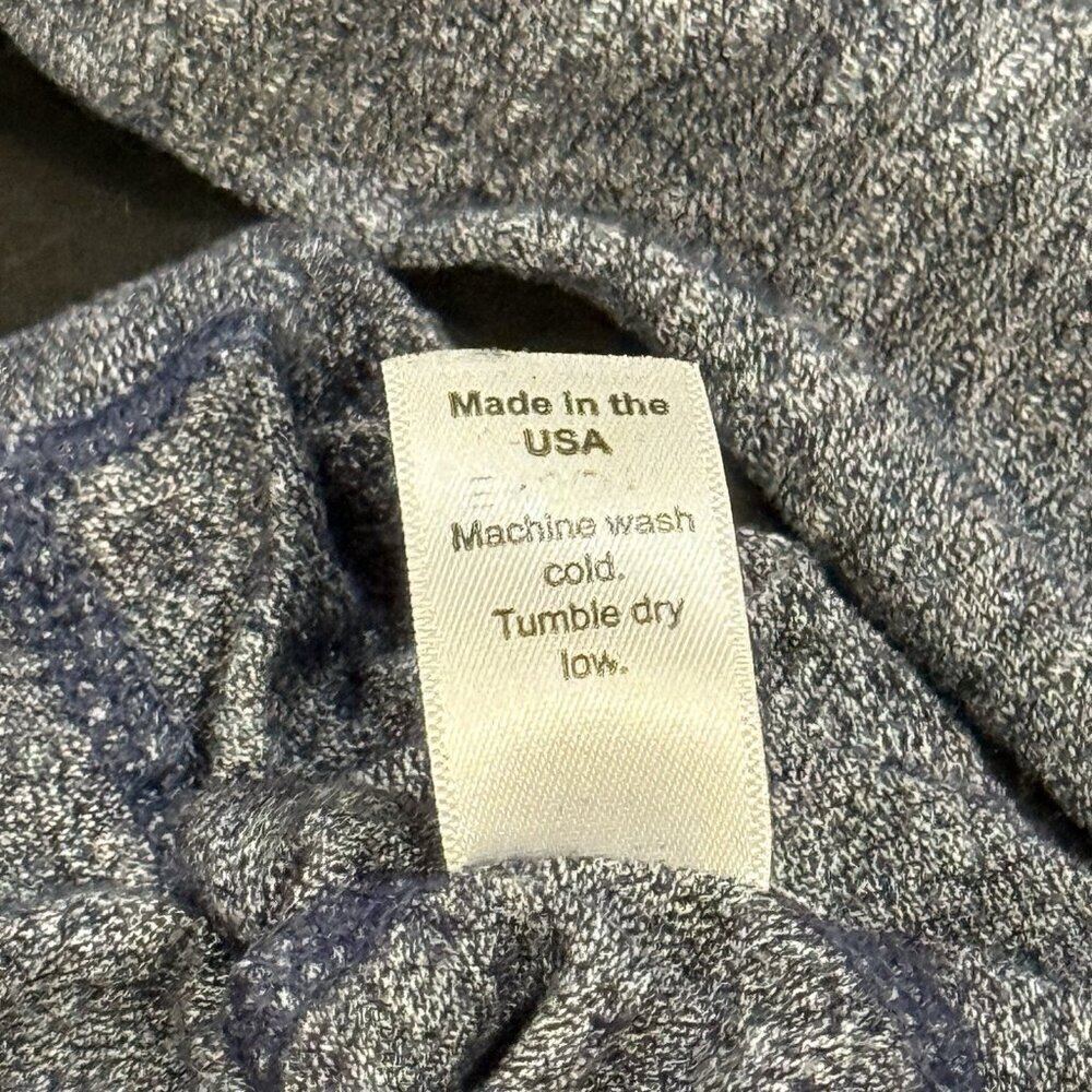 MICHAEL STARS Brooklyn Jersey Blue Casual Womens Crewneck Top One Size / Small - Picture 6 of 8